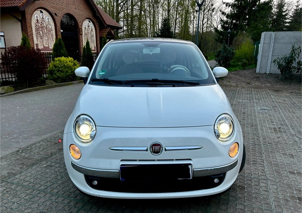 Fiat 500 cena 34500 przebieg: 99000, rok produkcji 2015 z Szprotawa małe 137